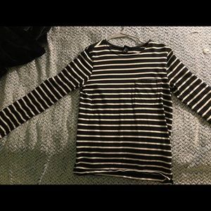 Black & White striped long sleeve